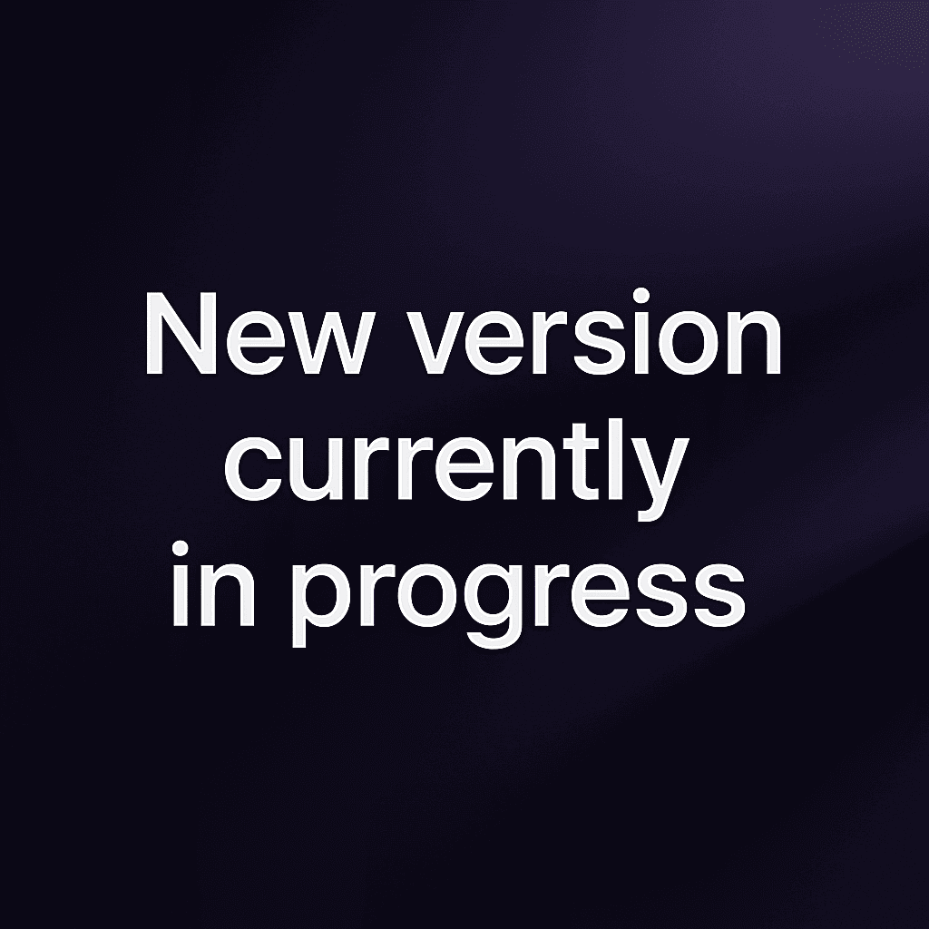 QRCode Generator project showing new version currently in progress